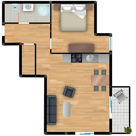 Διαμέρισμα Residenz Am Balmer - Bs 61 Mit Wellnessbereich Balm